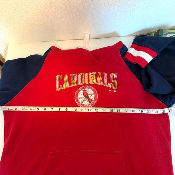 St. Louis Cardinals STL Fanatics Hooded Sweatshirt Size XL - Picture 8 of 8